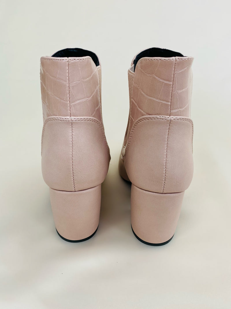 Blush Casual Booties